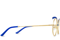Anoukis View Blue -Polette Eyeglasses Sales anoukis blue side