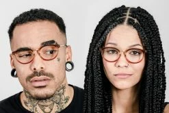 Bériot Brown 5 Bériot Brown -Polette Eyeglasses Sales beriot brown model view 2.jpg merged merged