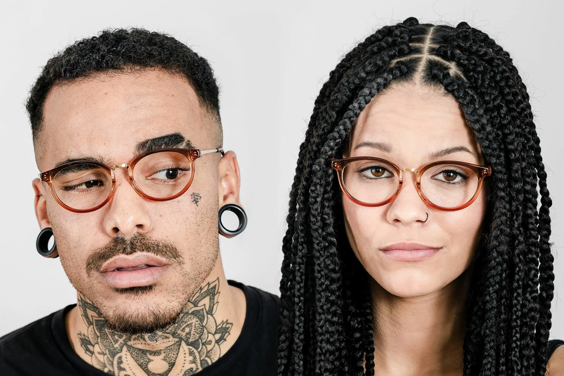 Bériot Brown Bériot Brown -Polette Eyeglasses Sales beriot brown model view 2.jpg merged merged