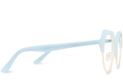 Candice Blue -Polette Eyeglasses Sales candice blue side view