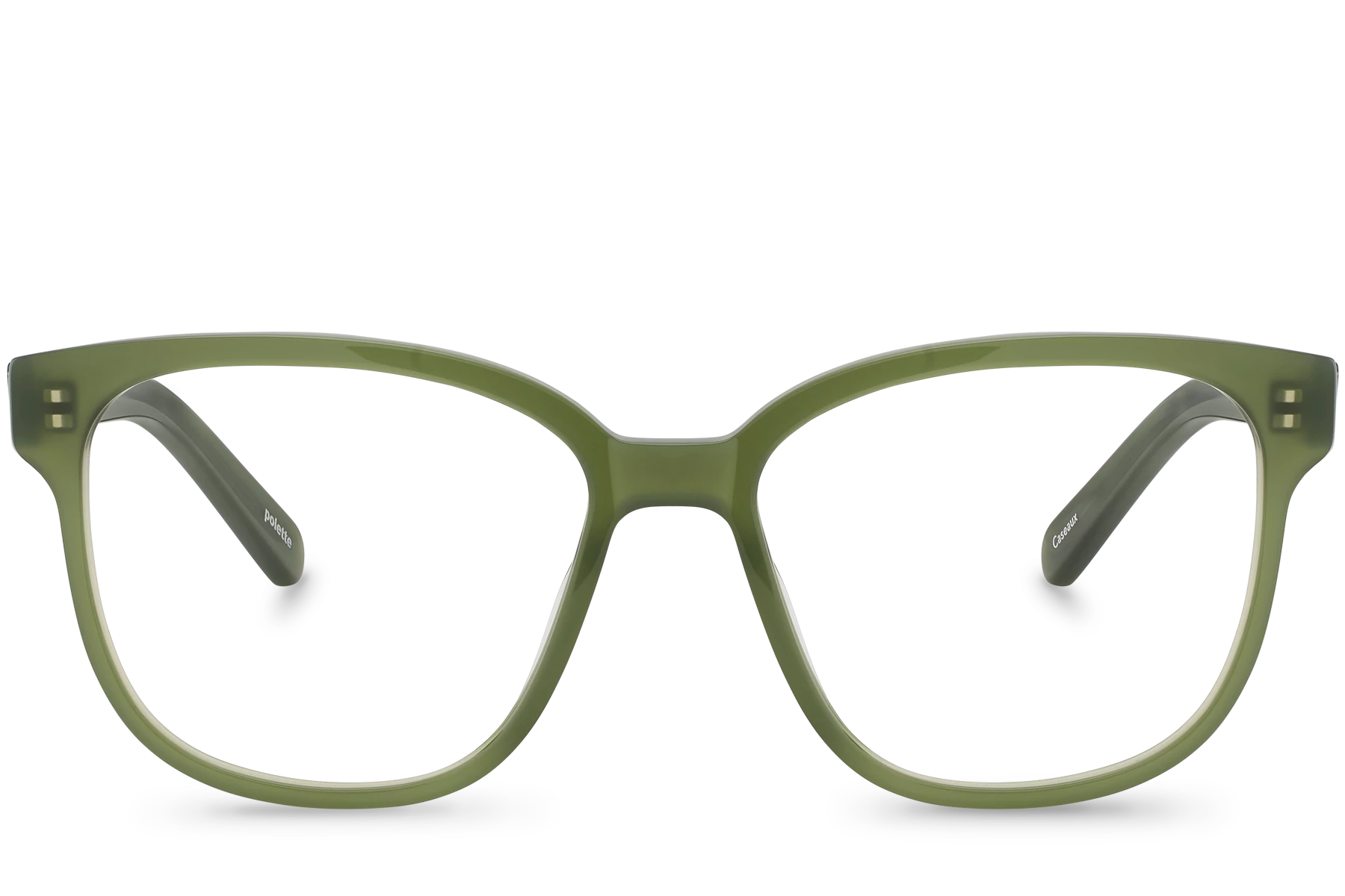 Caseaux Green Caseaux Green -Polette Eyeglasses Sales caseaux green front copy