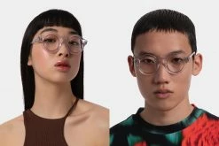 Fang View Clear -Polette Eyeglasses Sales fang clear red 01 02