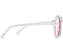 Fang View Clear -Polette Eyeglasses Sales fang view clear side