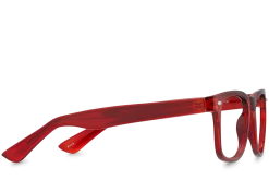 Finch Red -Polette Eyeglasses Sales finch red side copy