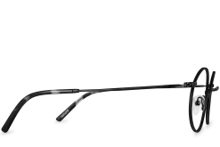 Honoré -Polette Eyeglasses Sales honore black side