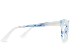 Kittiwake Blue -Polette Eyeglasses Sales kittiwake blue side view