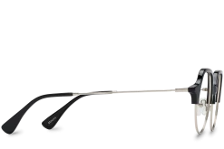 Minoru Black -Polette Eyeglasses Sales minoru black side 1