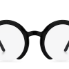 Sadi Black -Polette Eyeglasses Sales sadi black front view
