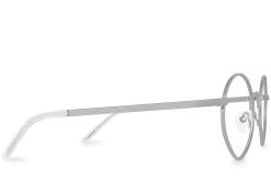 Teardrop Silver -Polette Eyeglasses Sales teardrop silver side view