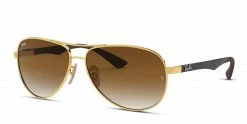 Ray-Ban RB8313 Gold/Brown -Polette Eyeglasses Sales w1280h1280 1146