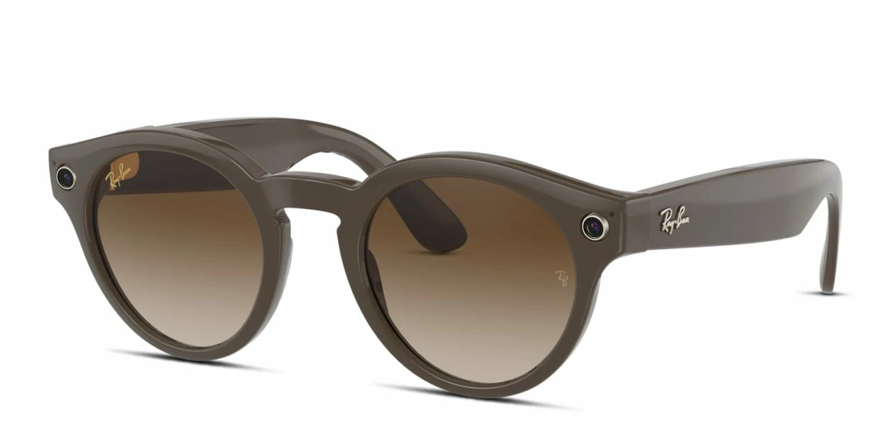 Ray-Ban Stories RW4003 Round Brown Ray-Ban Stories RW4003 Round Brown -Polette Eyeglasses Sales w1280h1280 1350