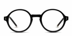 Ottoto City Circle Shiny Black -Polette Eyeglasses Sales w1280h1280 2376