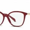 Prada PR 02ZV Red -Polette Eyeglasses Sales w1280h1280 2401
