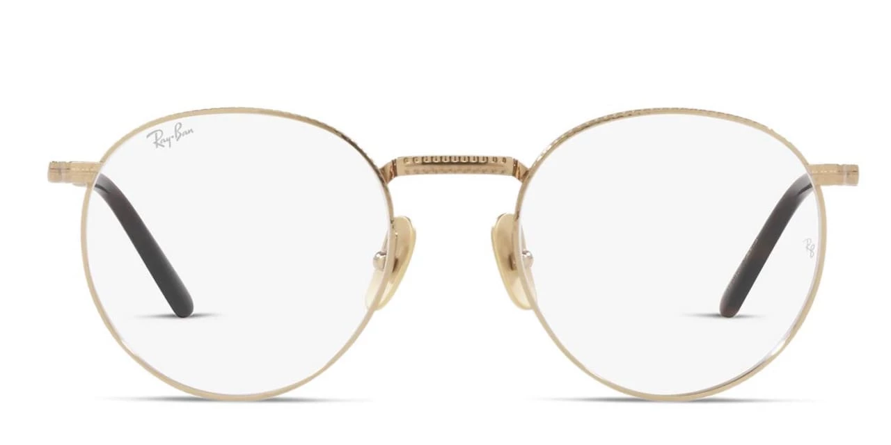 Ray-Ban RX8237V Round Titanium Gold Ray-Ban RX8237V Round Titanium Gold -Polette Eyeglasses Sales w1280h1280 3170
