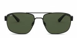 Ray-Ban RB3663 Shiny Black/Green -Polette Eyeglasses Sales w1280h1280 451