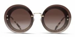 Miu Miu SMU 10RS Reveal Brown W/Gold (Non-Rx-able) -Polette Eyeglasses Sales w1280h1280 89